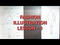 lesson 1 || 8 head theory|| fashion illustration || illustration for beginners || Fashion figures