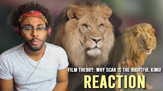 Film Theory: Why Scar is the RIGHTFUL King! (Disney Lion King) REACTION