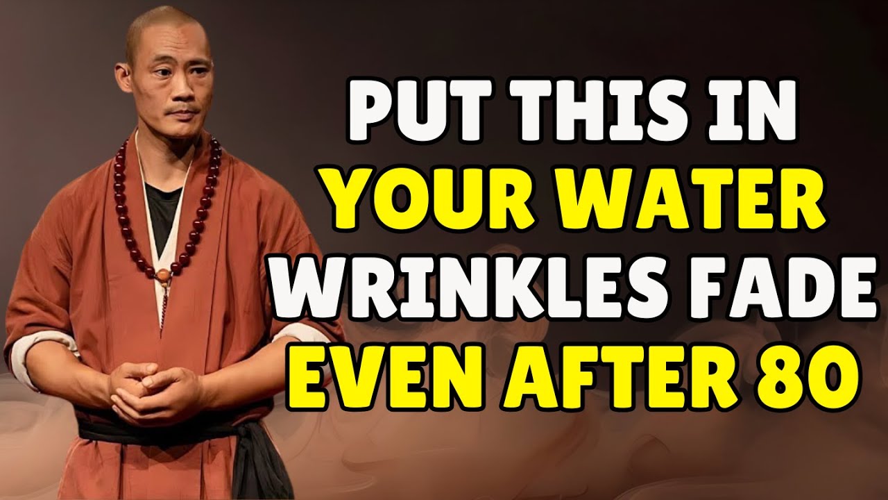 SENIORS: STOP Drinking Plain Water! Add THIS to Boost Collagen, Firm Skin & Smooth Wrinkles