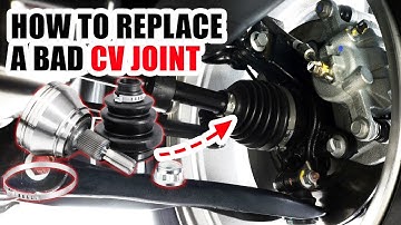 How to Replace an Outer CV Joint - Step by Step Guide | Tom