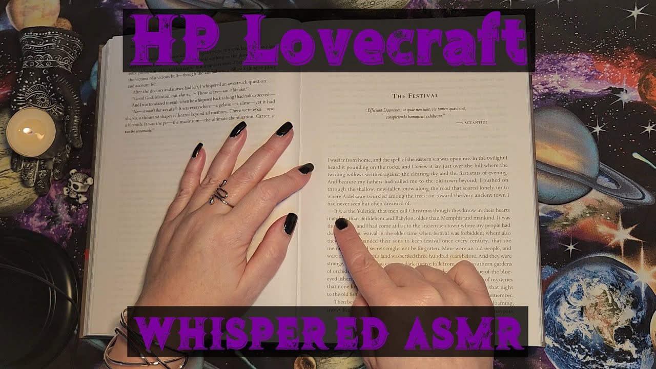 ERED ASMR | Г.Ф. Лавкрафт, Фестиваль | Clicky Whisper, Рождественская история ужасов, Мифы Ктулху
