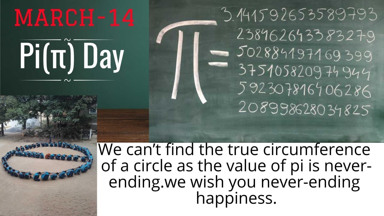 Happy Pi (π) Day March 14 National Pi Day! Interesting facts