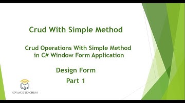 Design Form in C# Window Form Application in Urdu Hindi