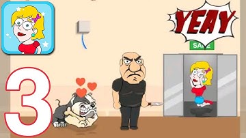 Save Girl - Gameplay Walkthrough Part 3 Levels 61-90 (iOS,Android)