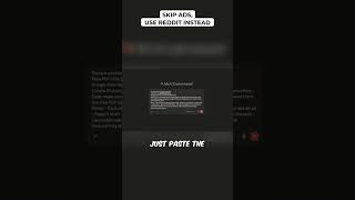 Skip Ads, Use Reddit Instead