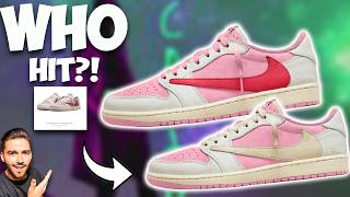 WHO HIT?! TRAVIS SCOTT JORDAN 1 TROPICAL & SHY PINK RECAP & WHAT HAPPENED!