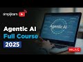 AI Agents Full Course 2025 | AI Agents Tutorial for Beginners | How to Build AI Agents | Simplilearn