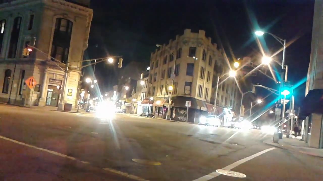 Five Corners in the night time in timelapse — Jersey City, New Jersey YouTube