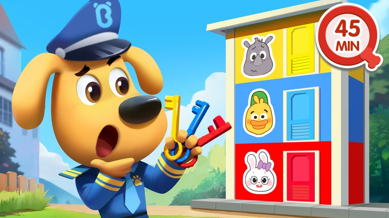 Manten las Llaves Secreta 🙊 45MIN de Dibujos Animados 🔍Sheriff Labrador en Español