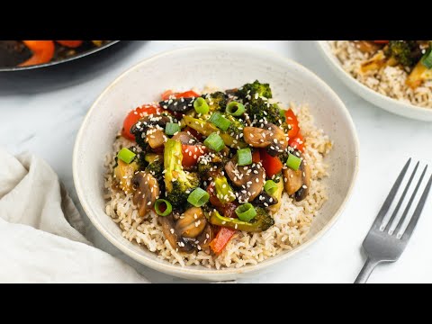 Broccoli and Mushroom Stir-Fry Recipe