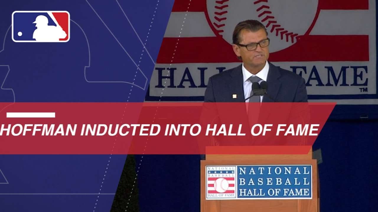Trevor Hoffman goes from heartbreak to triumph with Hall of Fame