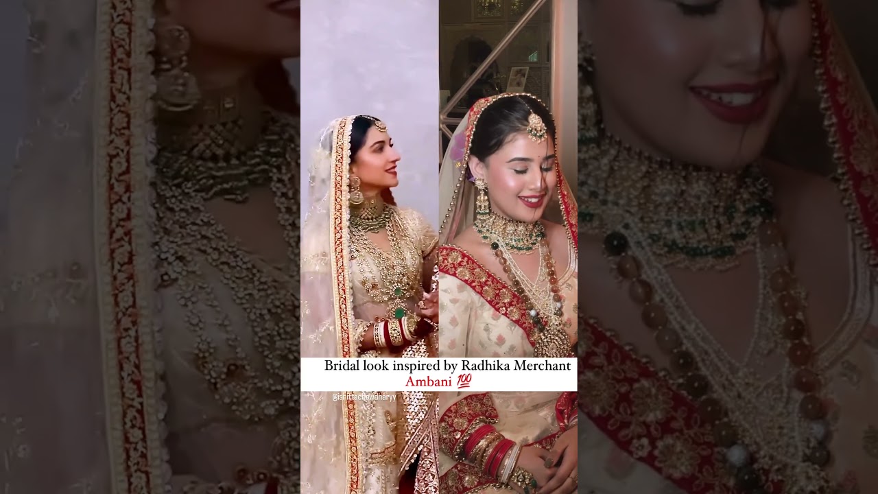 Radhika Merchant Ambani | Bridal Look Created at KNK | Viral Wedding Look