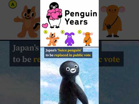 Japan’s ‘Suica penguin’ to be replaced in public vote