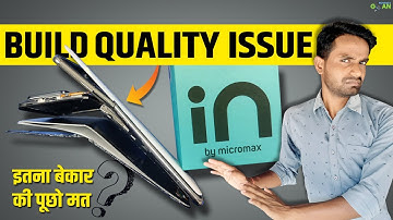 Micromax In Note 1 & In 1B :Build Quality Issue | Buy Or Not? | micromax in note 1 durability test