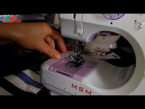 Video Hướng dẫn vắt sổ bằng đường may zic zac trên máy may... - youtube