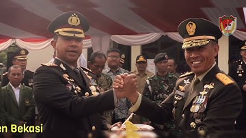 Dandim 0509 Kabupaten Bekasi Ucapakan Selamat Pisah Sambut Kapolres Metro Bekasi