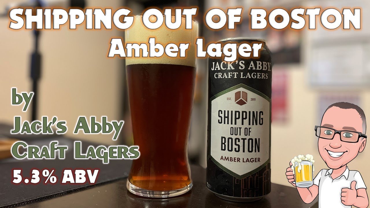 𝗦𝗵𝗶𝗽𝗽𝗶𝗻𝗴 𝗢𝘂𝘁 𝗢𝗳 𝗕𝗼𝘀𝘁𝗼𝗻 𝑨𝒎𝒃𝒆𝒓 𝑳𝒂𝒈𝒆𝒓 by 𝐉𝐚𝐜𝐤'𝐬 𝐀𝐛𝐛𝐲 Chad'z Beer Reviews