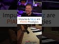 IMPULSE &amp; SKIZZ are Piano Prodigies | HC11 #impulsesv #skizzleman #hermitcraft11 #shorts
