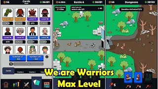 We are Warriors Game Max Level Gameplay | All Cards Preview screenshot 3