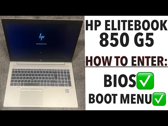 HP Elitebook 840 G6  How To Enter Bios Configuration Settings