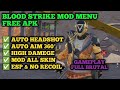 TERBARU‼️UPDATE V8 BLOOD STRIKE MOD MENU FREE APK || ESP AUTO HEADSHOT NO RECOIL NO BANNED