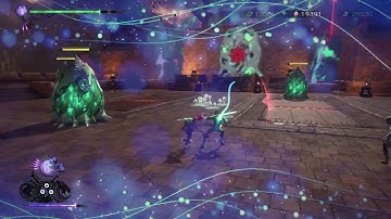 Bayonetta 3 - Chapter 4 Open Fog Gate and Use Wartrain Gouon To Destroy 3/3 Pods Switch Gameplay