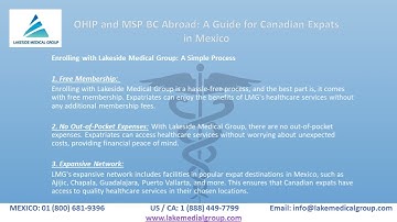 OHIP and MSP BC Abroad A Guide for Canadian Expats in Mexico