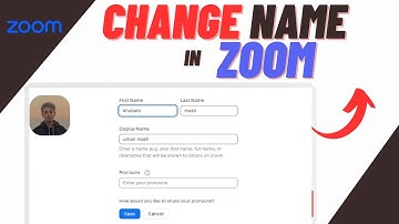 How To Change Name In Zoom Meeting - Quick & Easy
