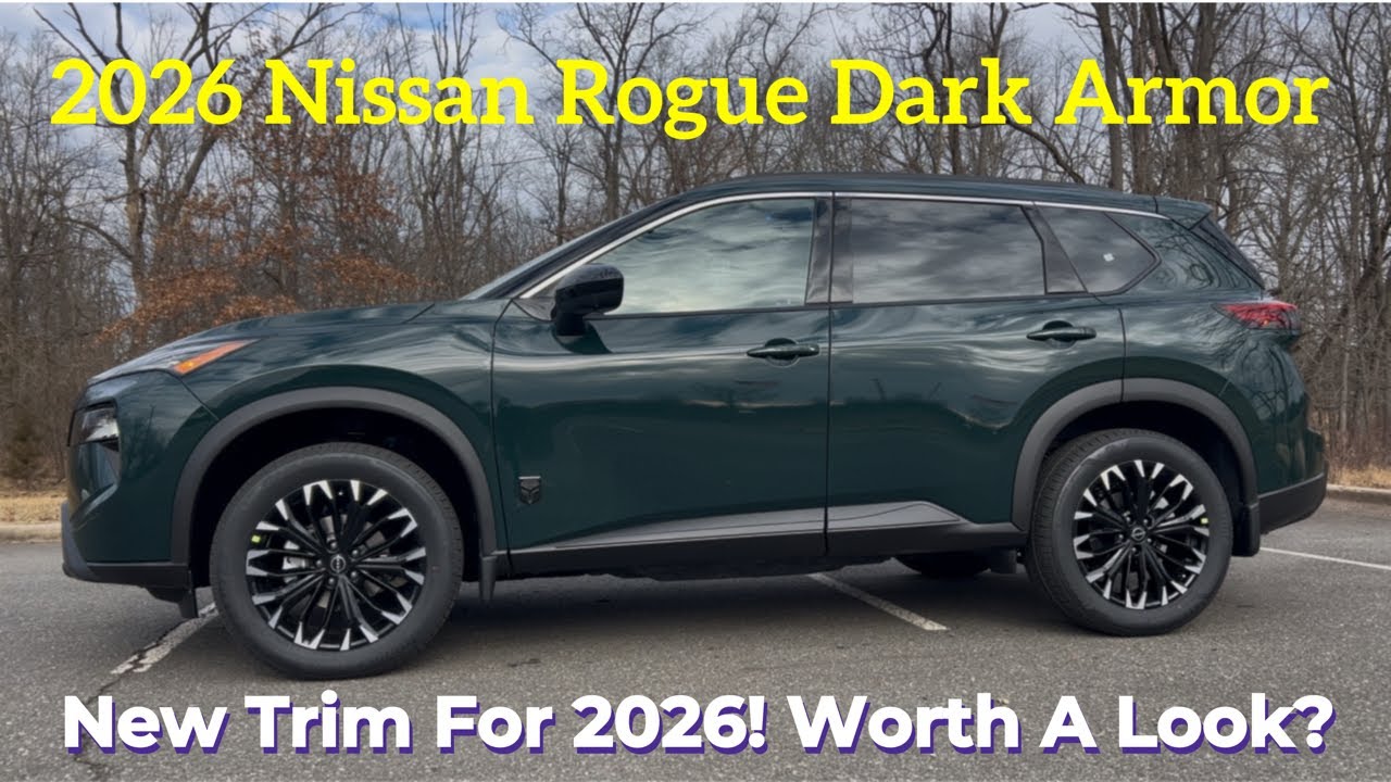 Nissan Rogue Dark Armor 2026 года: Стоит ли обратить внимание на Nissan Rogue Dark Armor 2026 года?