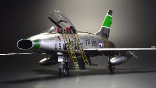 F-100F Super Sabre - Italeri Trumpeter 172 - Aircraft Model