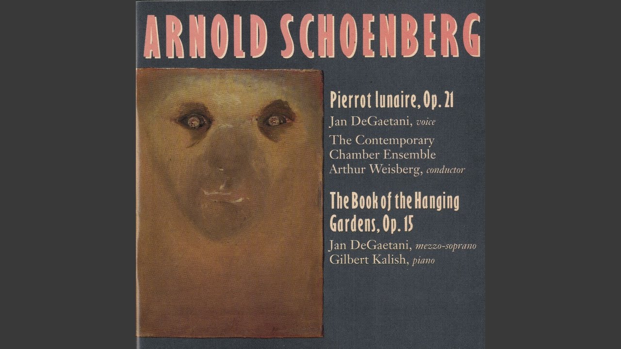 Pierrot lunaire, Op. 21: Part I, Mondestrunken