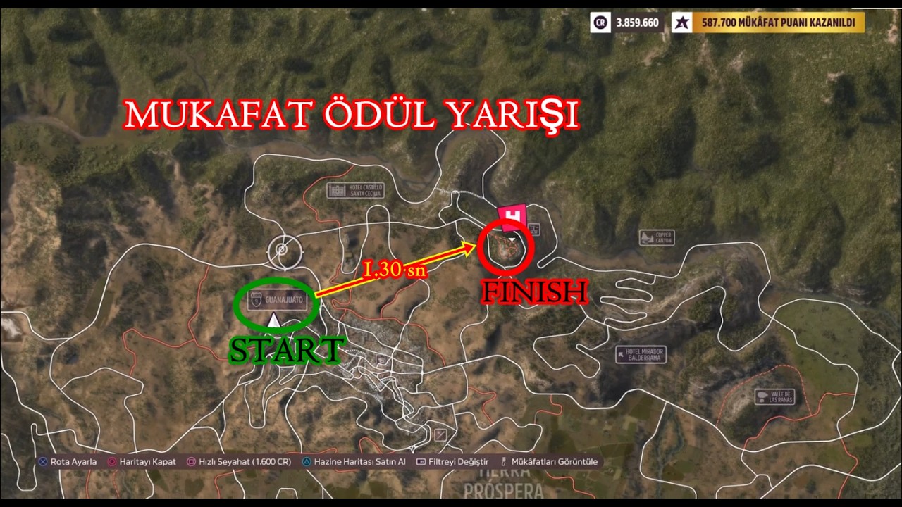 FORZA HORIZON 5 - Guanajuato dan, Horızon Kapışması Araç Merkezine