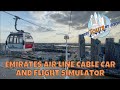 London From the Sky | Emirates Cable Car and Flight Simulator Experience