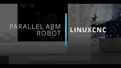 Versuchsaufbau: parallel arm robot oder twin scara im LinuxCNC