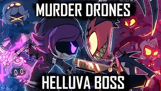 Murder Drones Vs Helluva Boss Epic Crossover Amv Knife Dance