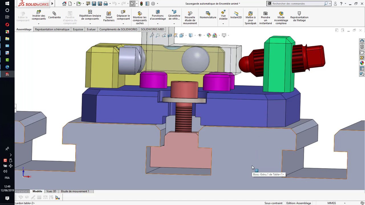 Montage d'usinage YouTube