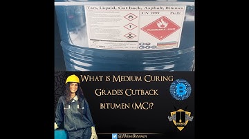 What is Medium Curing Grades Cutback bitumen (MC) ?