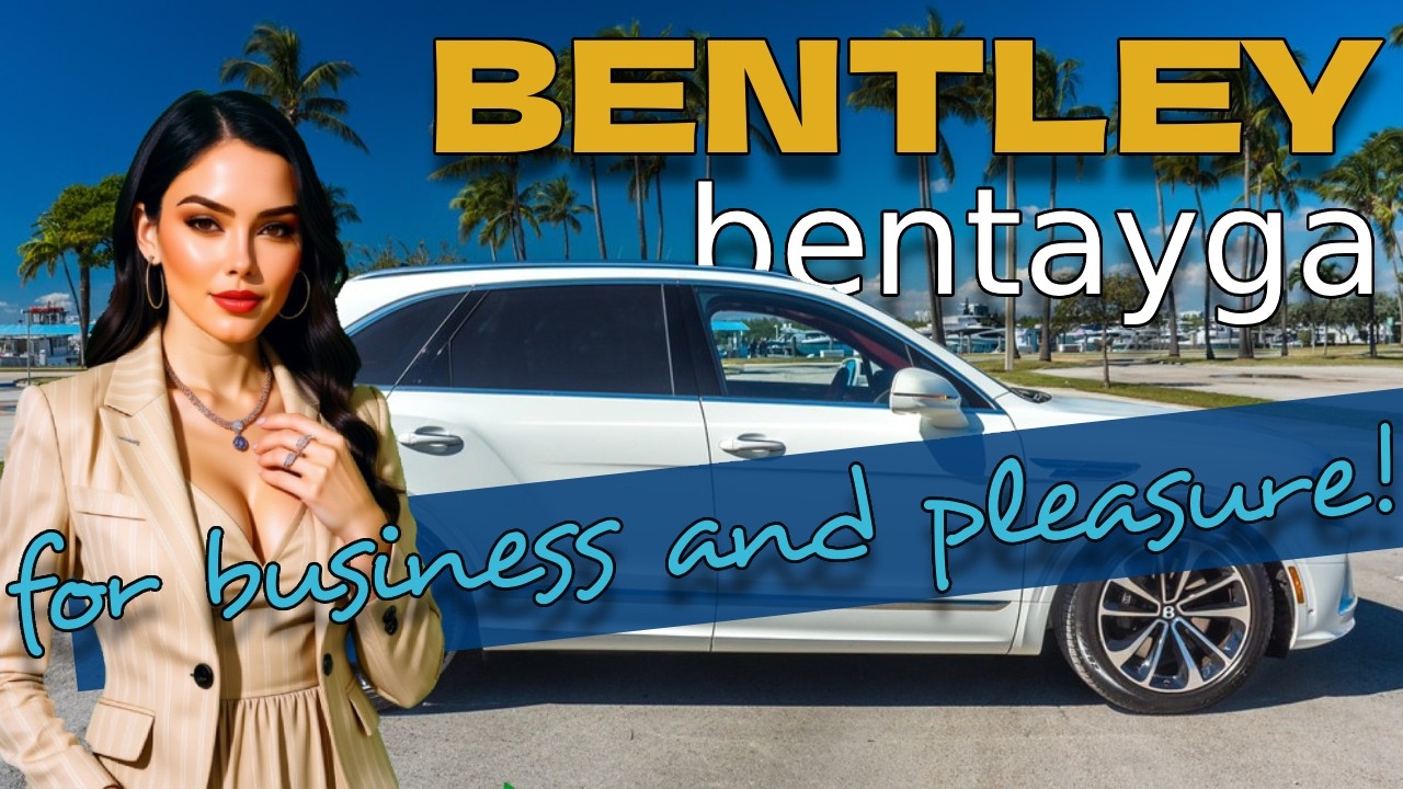 Rent a Bentley Bentayga in Miami  for business and pleasure!