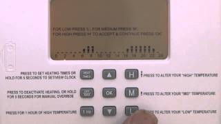 Video: How to programme your Myson thermostat - YouTube