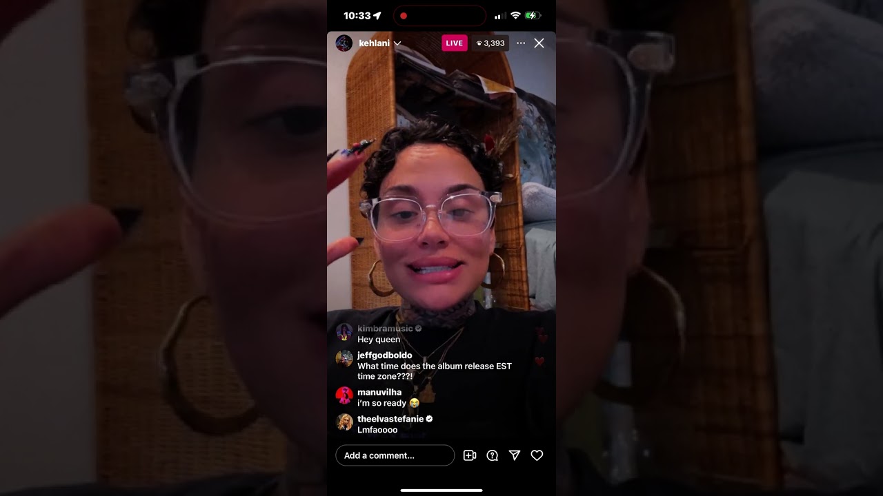 Kehlani Instagram Live ❤️ (6/19/24)