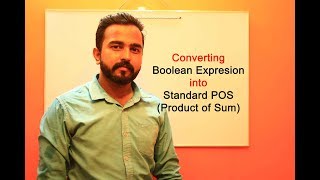 Convert Boolean to Standard POS