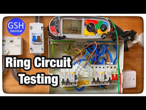 How to Test a Ring Final Circuit - Ring Main or Socket Circuit - Ring Continuity & Polarity Tests