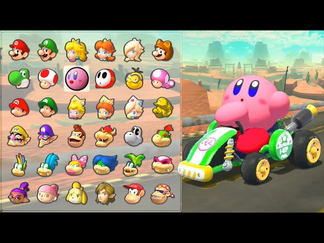 カービィ Switch+マリオカート マリオカート8デラックス】カービィに参戦?!ピンクの悪魔が