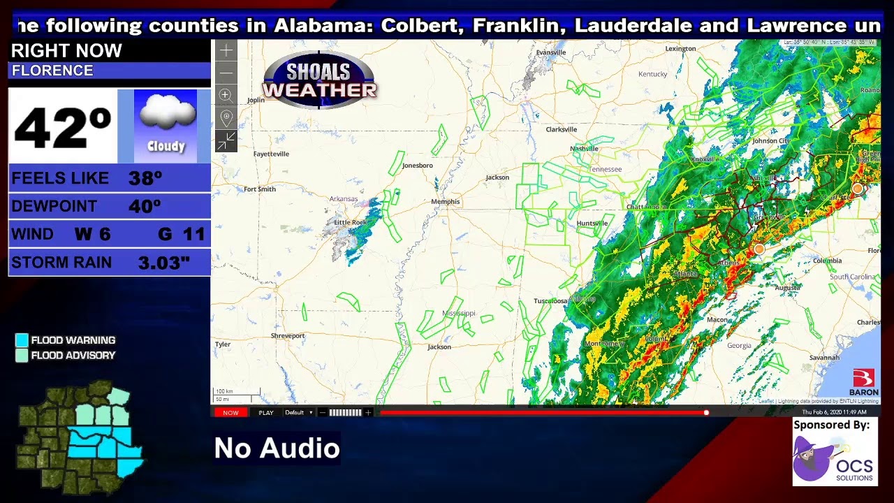 Shoals Weather Live Radar Stream YouTube