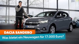Dacia Sandero: So viel Neuwagen bekommt man für knapp 17.000 Euro| Mit Peter R. Fischer | mobile.de
