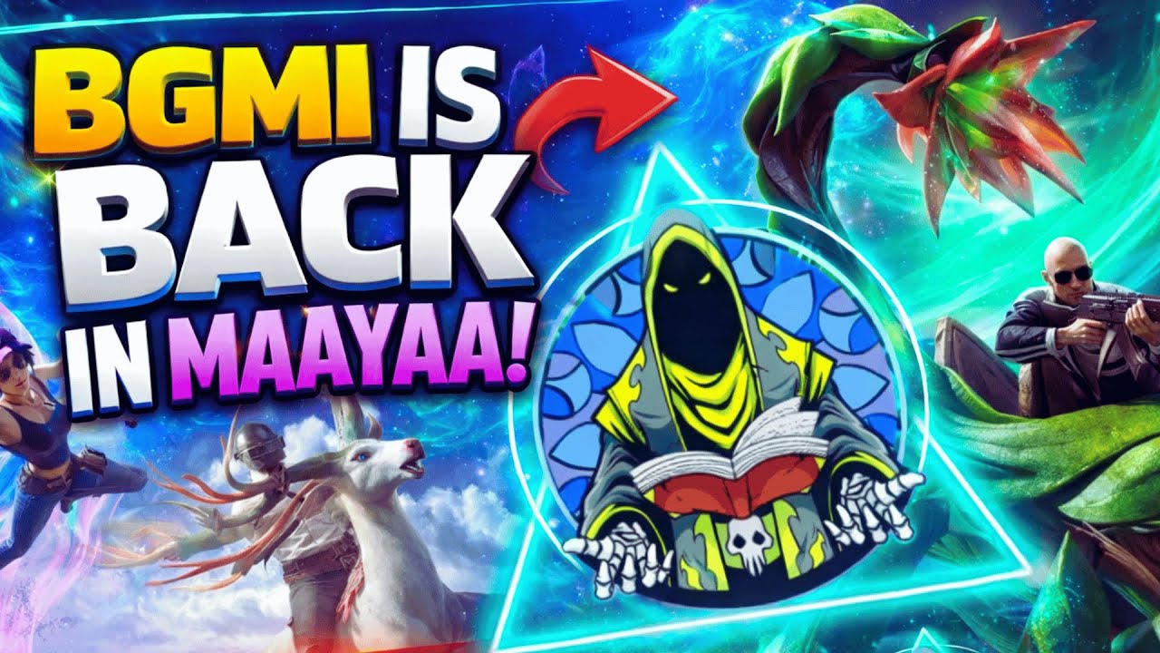 BGMI IS BACK IN MAAYAA 🔥 | Maayaa Returns to BGMI After Long Time | INSANE Comeback Gameplay!