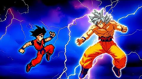 Goku DB V4 OP (Zeed) VS Son Goku V3.4 OP (all form) in Jump Force Mugen