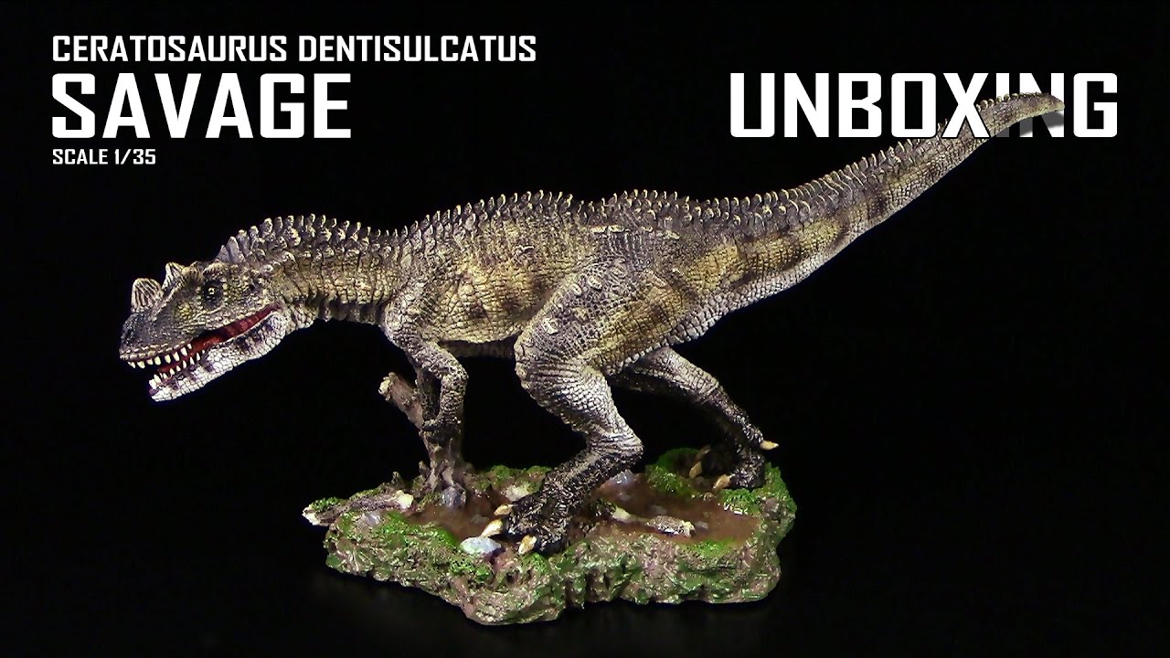 Rebor ™ - Savage / Ceratosaurus Dentisulcatus - Unboxing / Re