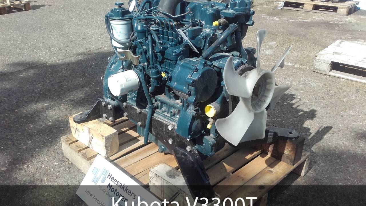 Двигатель kubota v3300t