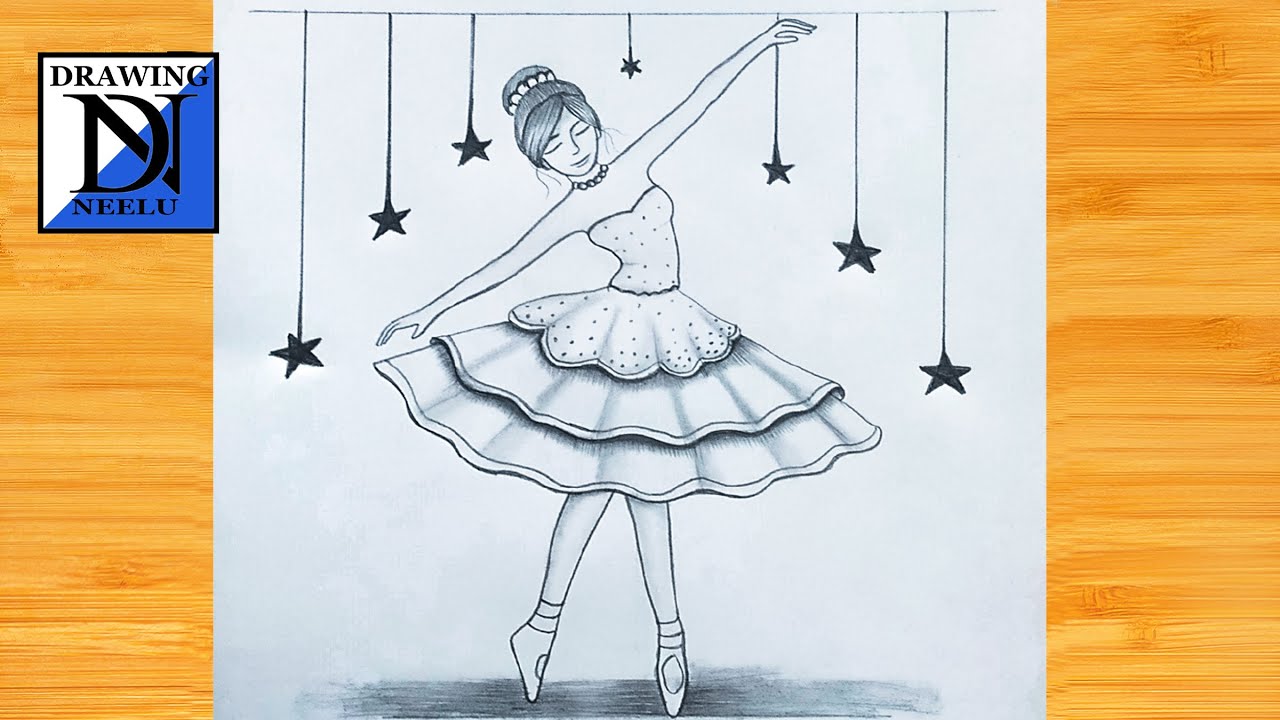 How To Draw A Girl Dancing - Shopfear0